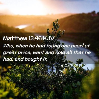 Matthew 13:46 KJV Free Bible Images