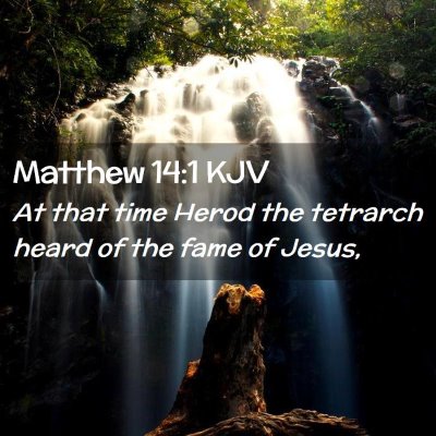 Matthew 14:1 KJV Free Bible Images