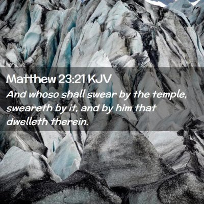 Matthew 23:21 KJV Free Bible Images