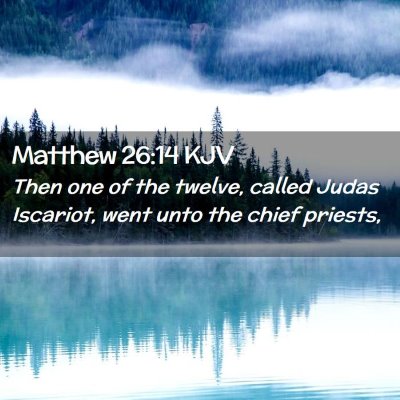 Matthew 26:14 KJV Free Bible Images