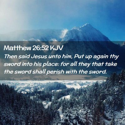 Matthew 26:52 KJV Free Bible Images