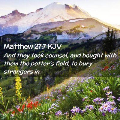 Matthew 27:7 KJV Free Bible Images