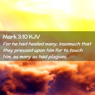 Mark 3:10 KJV Free Bible Images