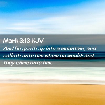 Mark 3:13 KJV Free Bible Images