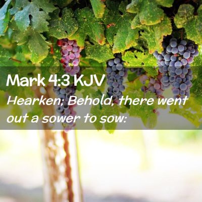 Mark 4:3 KJV Free Bible Images