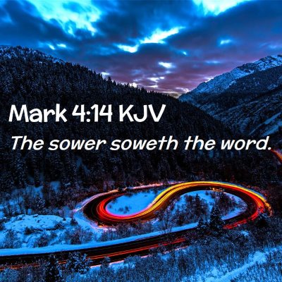 Mark 4:14 KJV Free Bible Images