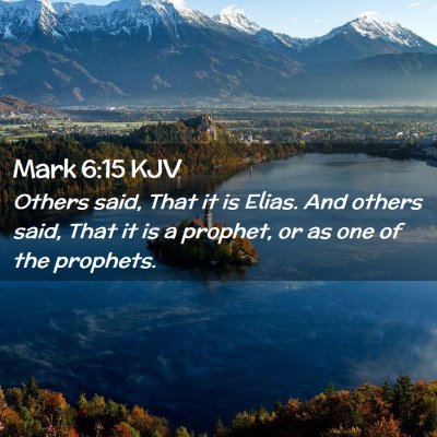 Mark 6:15 KJV Free Bible Images