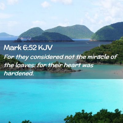 Mark 6:52 KJV Free Bible Images