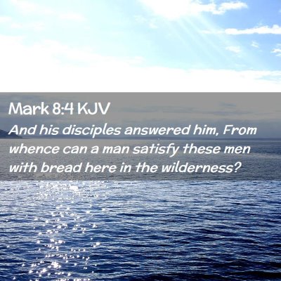 Mark 8:4 KJV Free Bible Images