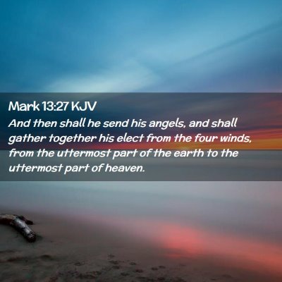 Mark 13:27 KJV Free Bible Images