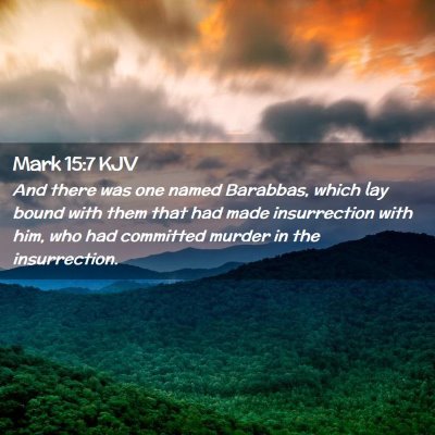 Mark 15:7 KJV Free Bible Images