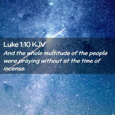 Luke 1:10 KJV Free Bible Images