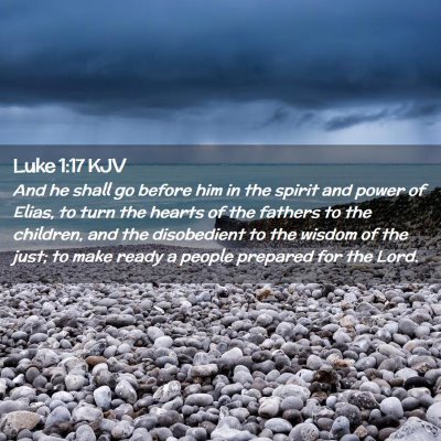 Luke 1:17 KJV Free Bible Images