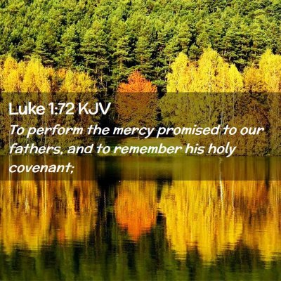 Luke 1:72 KJV Free Bible Images