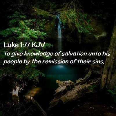 Luke 1:77 KJV Free Bible Images