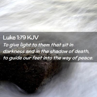 Luke 1:79 KJV Free Bible Images