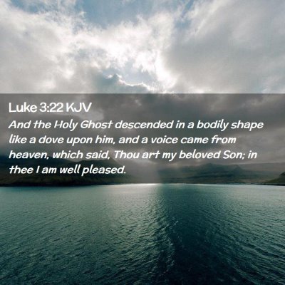 Luke 3:22 KJV Free Bible Images