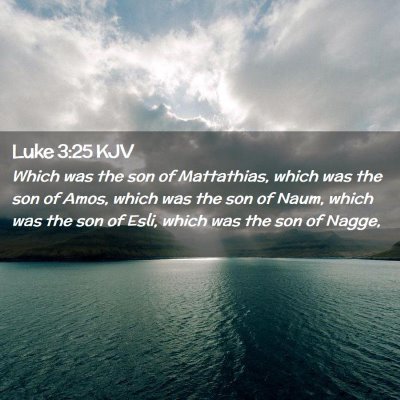 Luke 3:25 KJV Free Bible Images