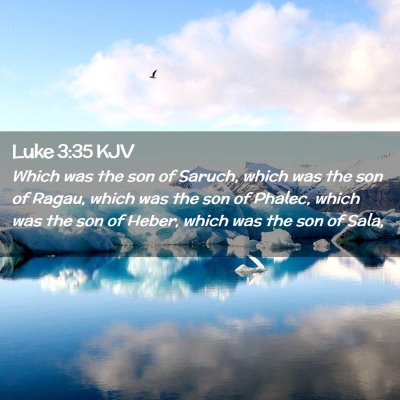 Luke 3:35 KJV Free Bible Images