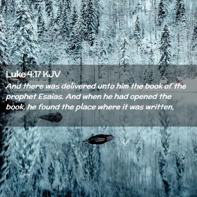 Luke 4:17 KJV Free Bible Images