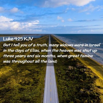 Luke 4:25 KJV Free Bible Images