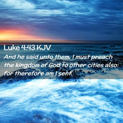 Luke 4:43 KJV Free Bible Images