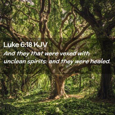 Luke 6:18 KJV Free Bible Images