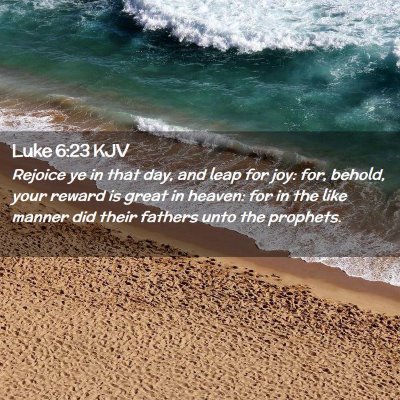 Luke 6:23 KJV Free Bible Images