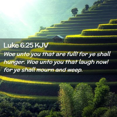 Luke 6:25 KJV Free Bible Images