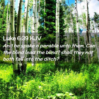 Luke 6:39 KJV Free Bible Images