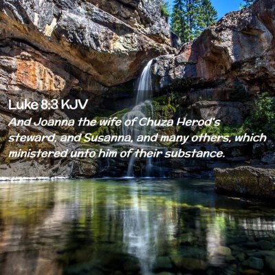 Luke 8:3 KJV Free Bible Images