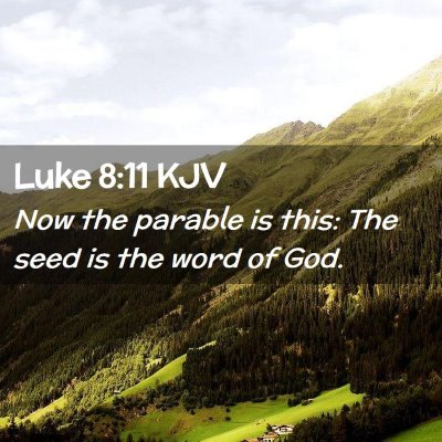 Luke 8:11 KJV Free Bible Images