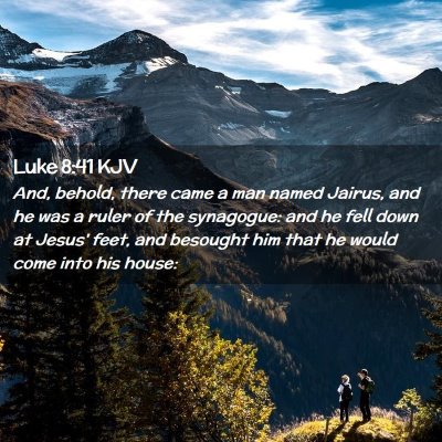 Luke 8:41 KJV Free Bible Images