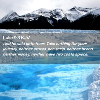 Luke 9:3 KJV Free Bible Images