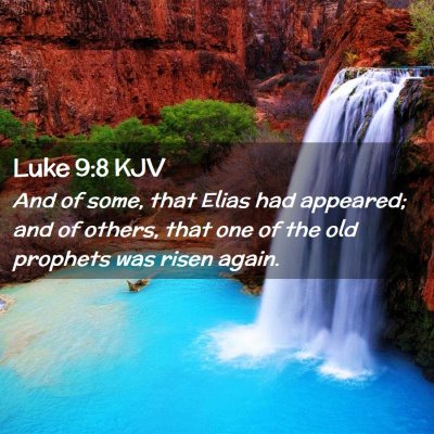 Luke 9:8 KJV Free Bible Images