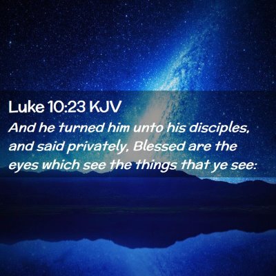 Luke 10:23 KJV Free Bible Images