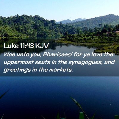 Luke 11:43 KJV Free Bible Images