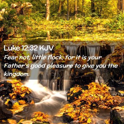 Luke 12:32 KJV Free Bible Images