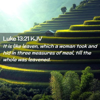 Luke 13:21 KJV Free Bible Images