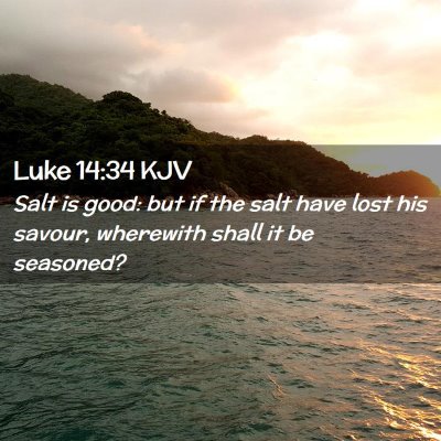 Luke 14:34 KJV Free Bible Images