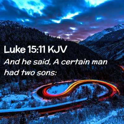 Luke 15:11 KJV Free Bible Images