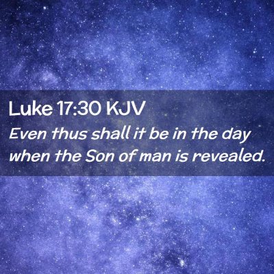 Luke 17:30 KJV Free Bible Images