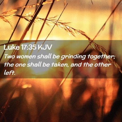 Luke 17:35 KJV Free Bible Images