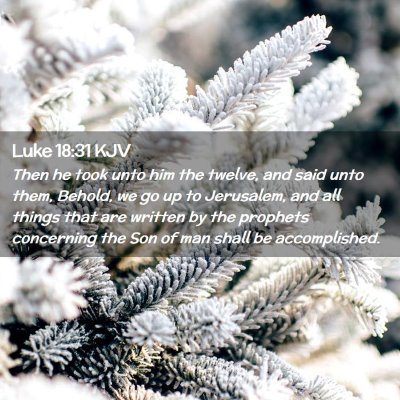 Luke 18:31 KJV Free Bible Images