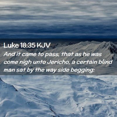 Luke 18:35 KJV Free Bible Images