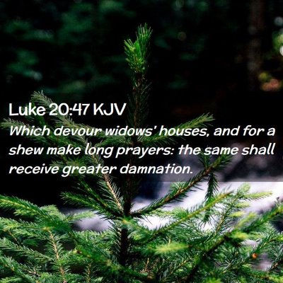 Luke 20:47 KJV Free Bible Images