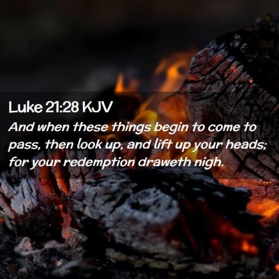 Luke 21:28 KJV Free Bible Images