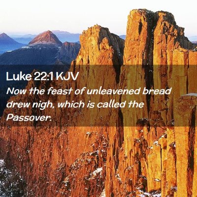 Luke 22:1 KJV Free Bible Images