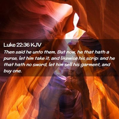 Luke 22:36 KJV Free Bible Images