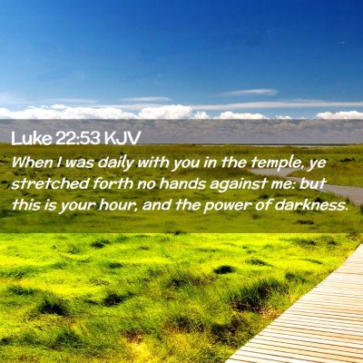 Luke 22:53 KJV Free Bible Images